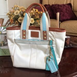 Gorgeous nylon Coach purse